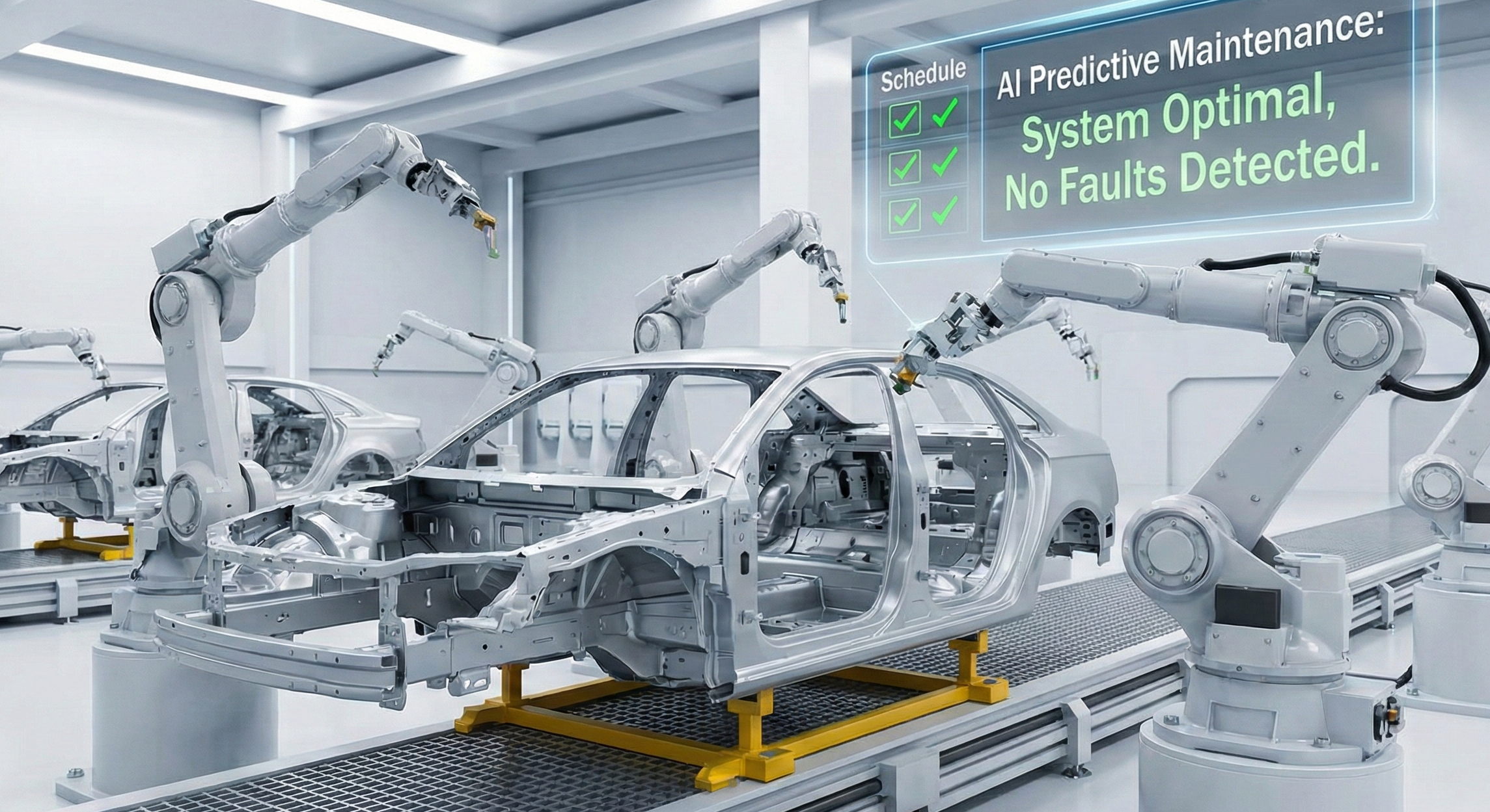 Cars Assembling by robots  